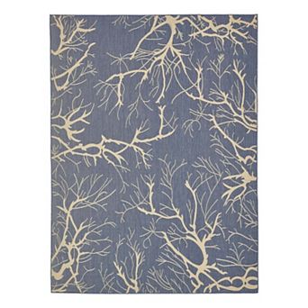 Unique Loom Branch Indoor Outdoor Area Rug