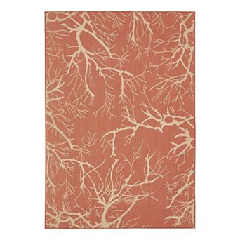 Unique Loom Branch Indoor Outdoor Area Rug