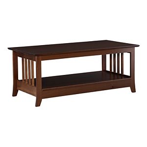 Leick Furniture Slatted Coffee Table