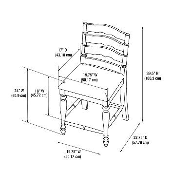 Linon Marino Counter Stool