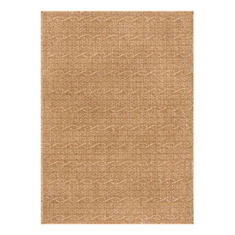 Unique Loom Links Indoor Outdoor Area Rug