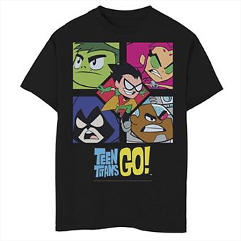 Boys 8-20 DC Comics Graphic Teen Titans Go! Group Shot Box Up Graphic Tee