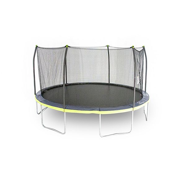 Skywalker Trampolines 15 Oval Trampoline Combo With Dual Color Spring Pad