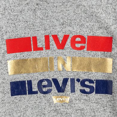 Girls 7-16 Levi's Super Soft Long Sleeve Tie Front Tee