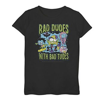 Girls 7-16 DC Comics Teen Titans Go! Rad Dudes With Bad Tudes Tee