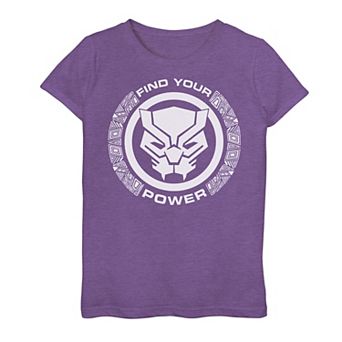 Girls 7-16 Marvel Black Panther Finder Your Power Tee