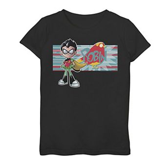 Girls 7-16 DC Comics Teen Titans Go! Robin Character Tee