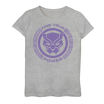 Girls 7-16 Marvel Black Panther Finder Your Power Tee