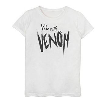 Girls 7-16 Marvel We Are Venom Large Text Tee