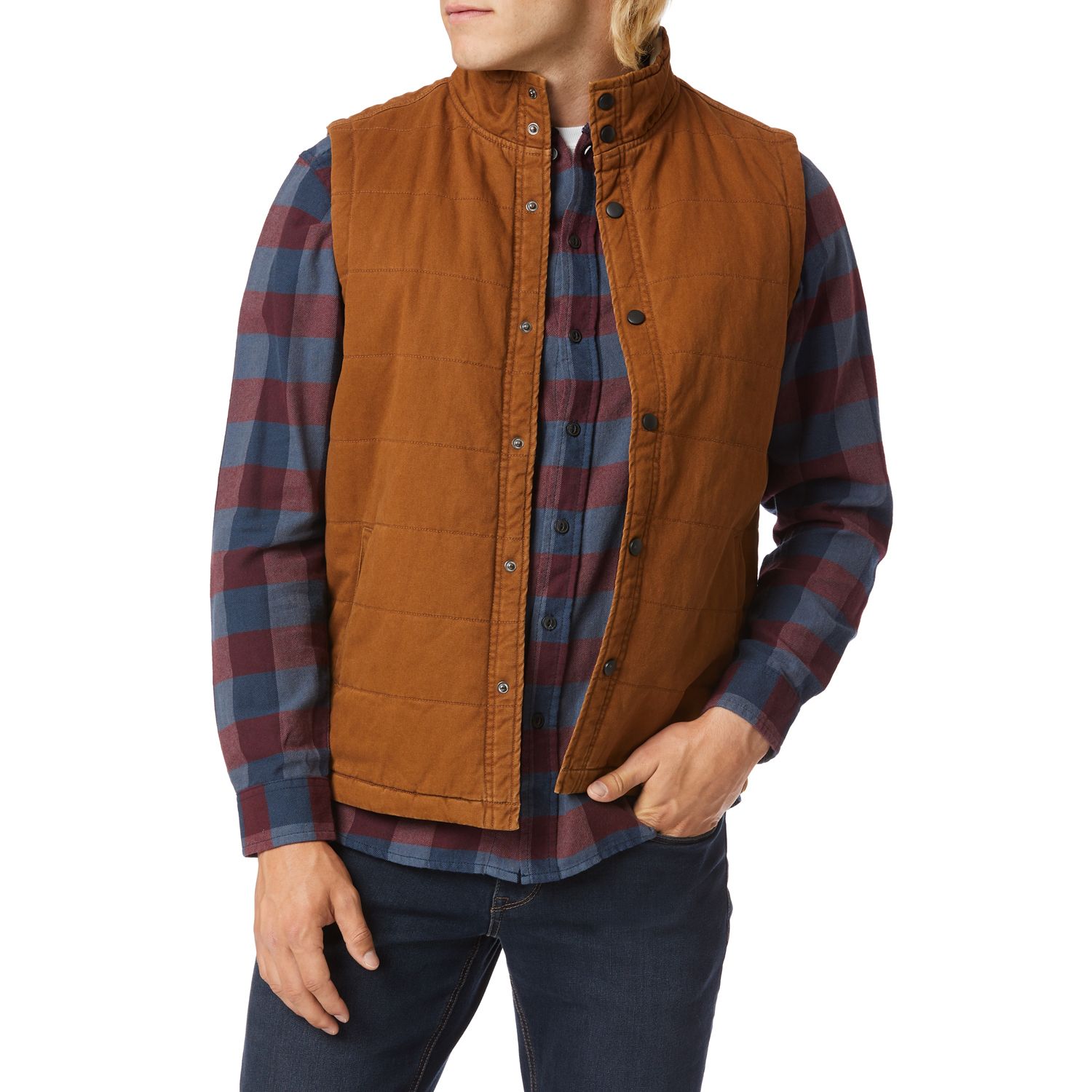 big and tall men's vests