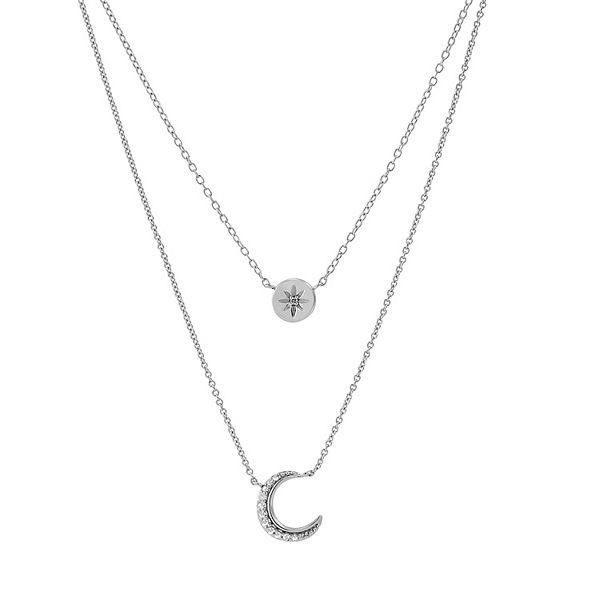 Kohls hot sale silver necklace