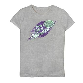 Girls 7-16 Marvel Doctor Strange By The Eye Of Agamotto Neon Logo Tee