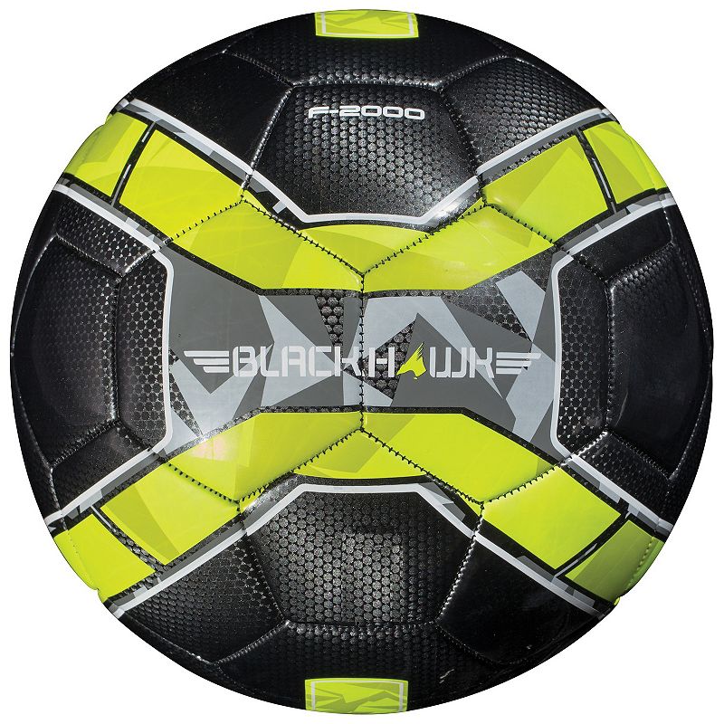 Franklin Sports Blackhawk Soccer Ball, Multicolor, 3