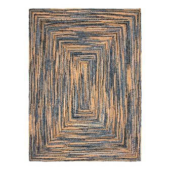 Unique Loom Braided Chindi Jute Blend Rug