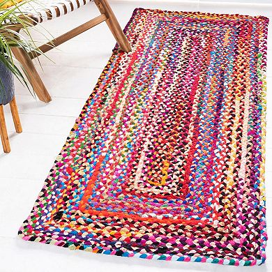 Unique Loom Braided Chindi Rug