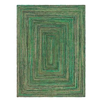 Unique Loom Braided Tonal Chindi Rug