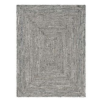 Unique Loom Braided Tonal Chindi Rug