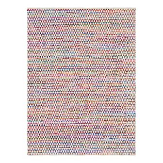 Unique Loom Trellis Braided Chindi Jute Blend Rug