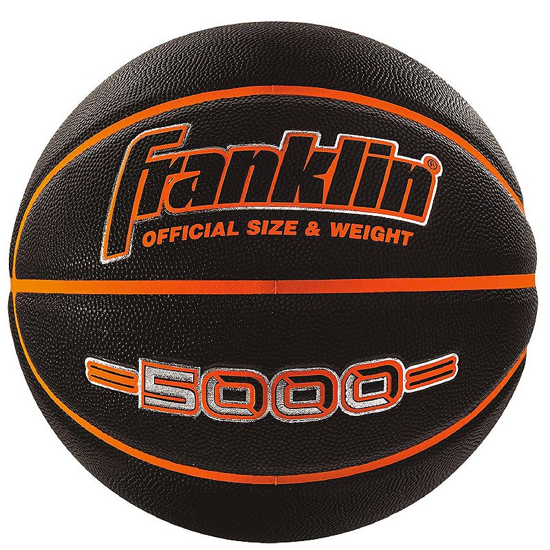 Franklin Sports 5000 Official Size 29.5-Inch Basketball, Orange