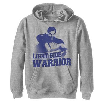 Boys 8-20 Star Wars: Clone Wars Obi-Wan Kenobi Light Side Warrior Graphic Fleece Hoodie