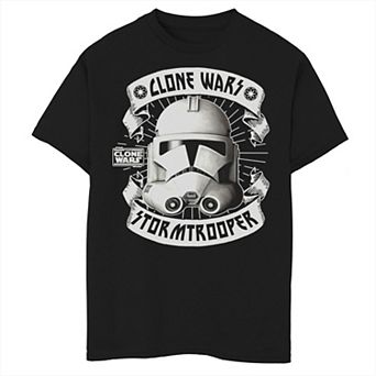 Boys 8-20 Star Wars: Clone Wars Stormtrooper Portrait Graphic Tee