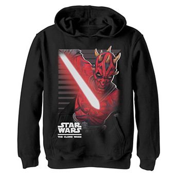 Boys 8-20 Star Wars Clone Wars Maul Strikes Graphic Fleece Hoodie