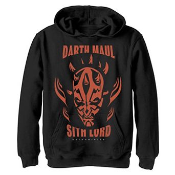 Boys 8-20 Star Wars: Clone Wars Darth Maul Sith Lord Graphic Fleece Hoodie