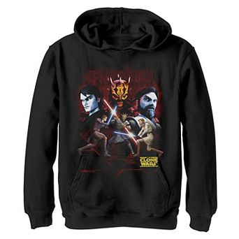 Boys 8-20 Star Wars: The Clone Wars Jedi Vs. Sith Graphic Fleece Hoodie