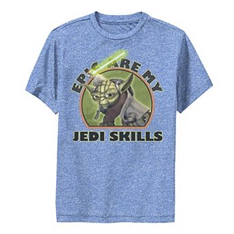 Boys 6-20 Star Wars: The Clone Wars Yoda Epic Are My Jedi Skills Graphic Tee