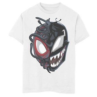 Boys 8-20 Marvel Spider-Man Venom Miles Split Face Graphic Tee