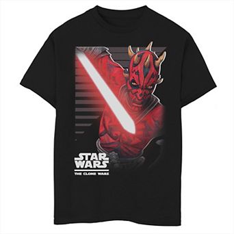 Boys 6-20 Star Wars Clone Wars Maul Strikes Graphic Tee