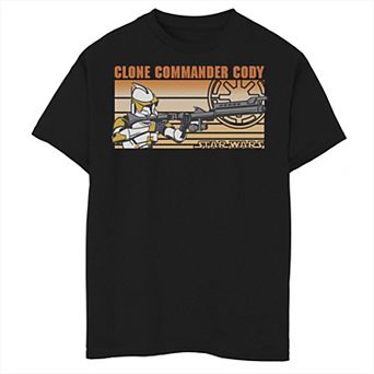 Boys 8-20 Star Wars: Clone Wars Clone Commander Cody Graphic Tee