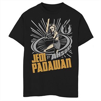 Boys 6-20 Star Wars: Clone Wars Jedi Padawan Ahsoka Portrait Graphic Tee