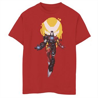 Boys 8-20 Marvel Iron Man Venom Mashup Logo Graphic Tee