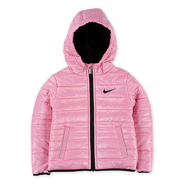 Baby pink hotsell nike jacket