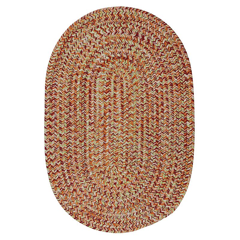 Colonial Mills Flibustier Bright Rug, Orange, 3X5 Ft