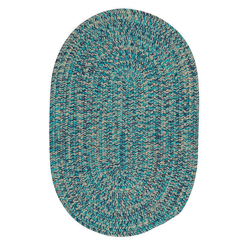 Colonial Mills Flibustier Bright Rug, Blue, 5 Ft Rnd