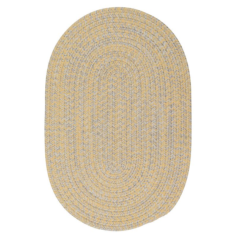 Colonial Mills Flibustier Bright Rug, Yellow, 5 Ft Rnd