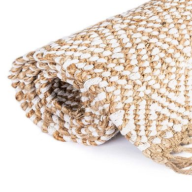 Unique Loom Mesa Jute Blend Rug