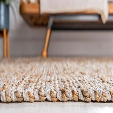 Unique Loom Mesa Jute Blend Rug