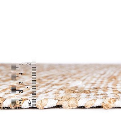 Unique Loom Mesa Jute Blend Rug