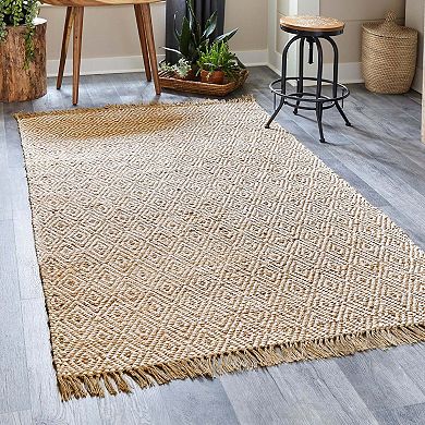 Unique Loom Mesa Jute Blend Rug