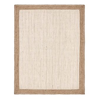 Unique Loom Goa Braided Jute Blend Rug