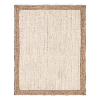 Unique Loom Goa Braided Jute Blend Rug