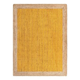 Unique Loom Goa Braided Jute Blend Rug