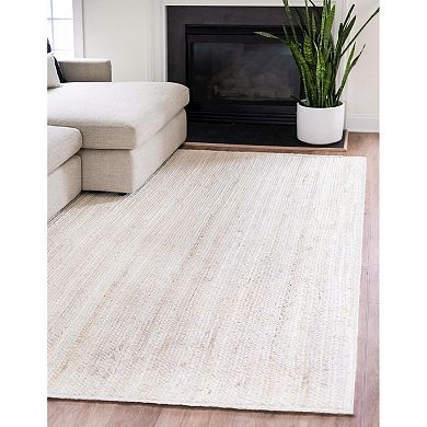 Unique Loom Dhaka Braided Jute Rug
