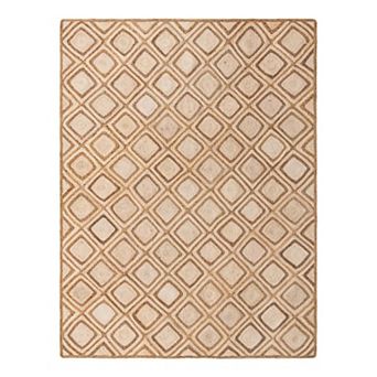 Unique Loom Bengal Braided Jute Rug