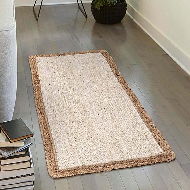 Unique Loom Chunky Jute Blend Rug