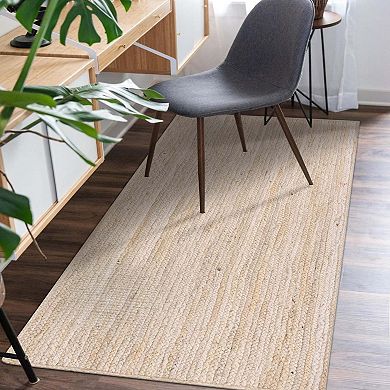 Unique Loom Dhaka Braided Jute Rug