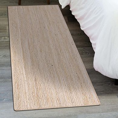 Unique Loom Dhaka Braided Jute Rug